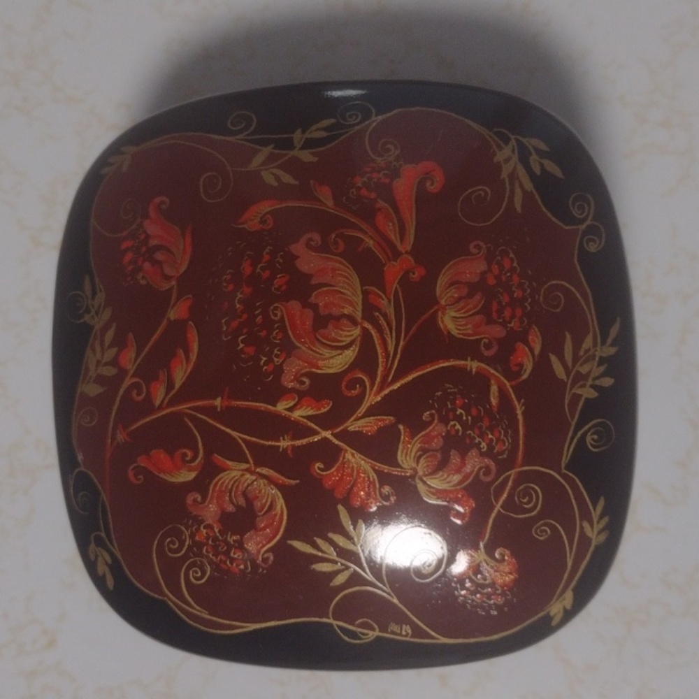 Lovely Hand Painted Trinket Box